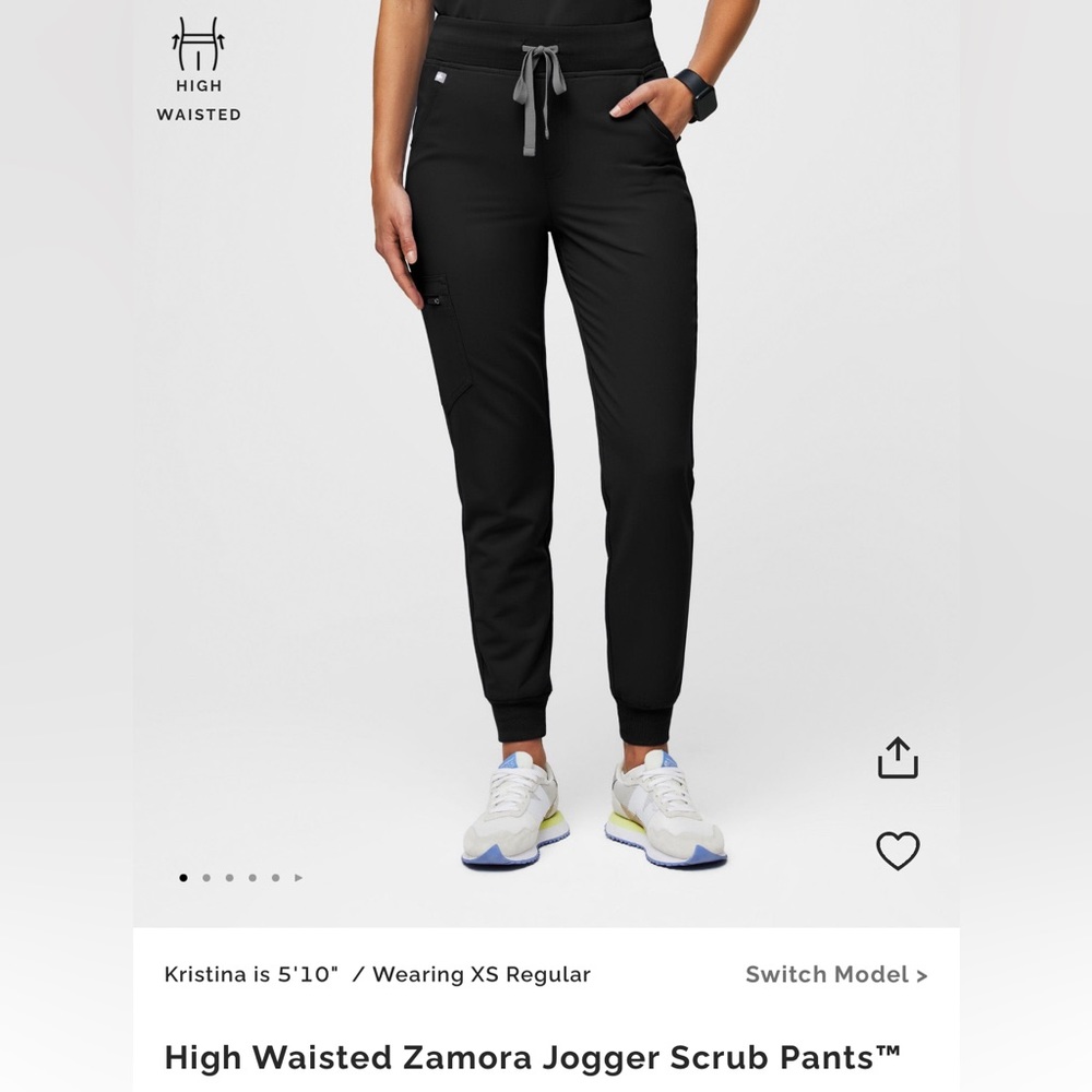 FIGS High Waisted Zamora Jogger Scrubs